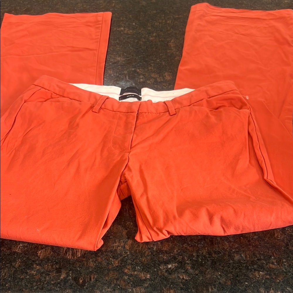 The Limited Orange Chinos Lightweight Casual Pants